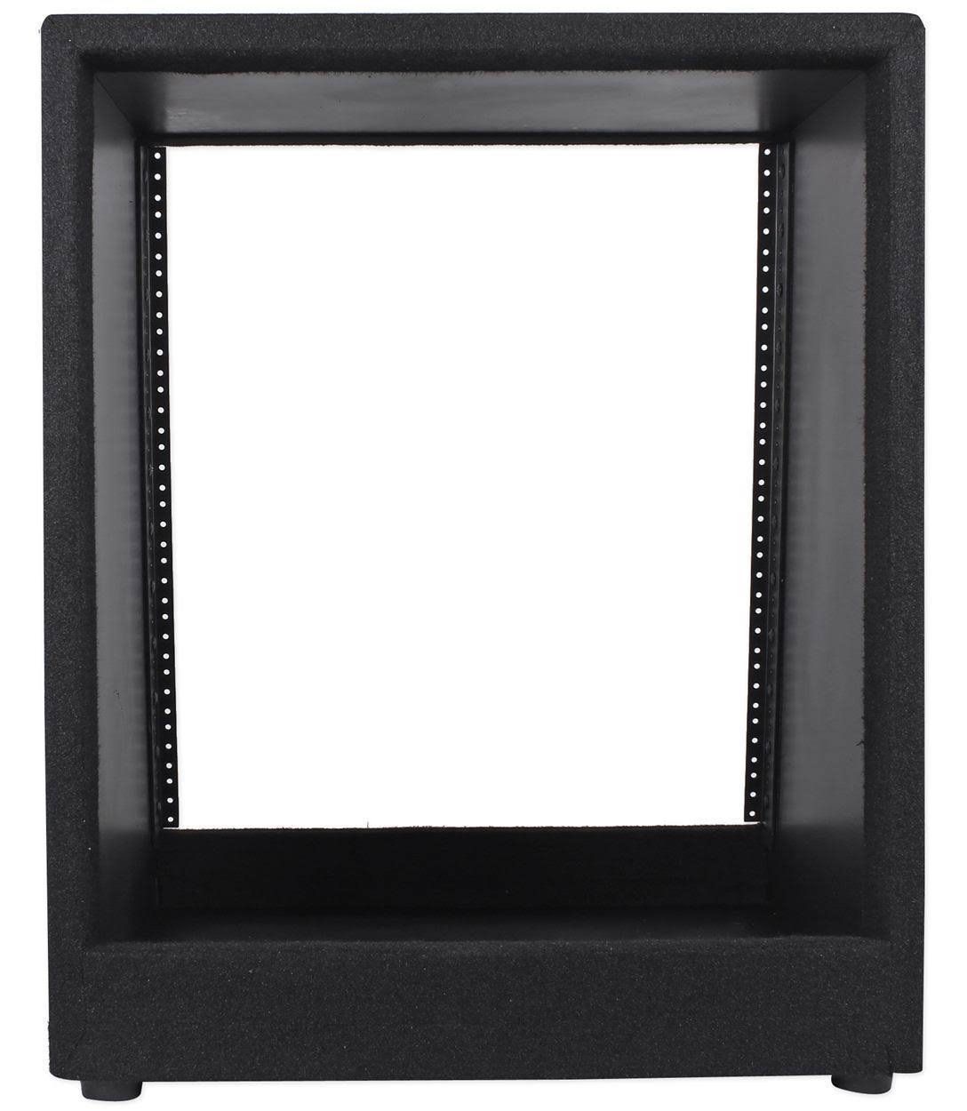 Black Angled Open Back Studio Rack Z201