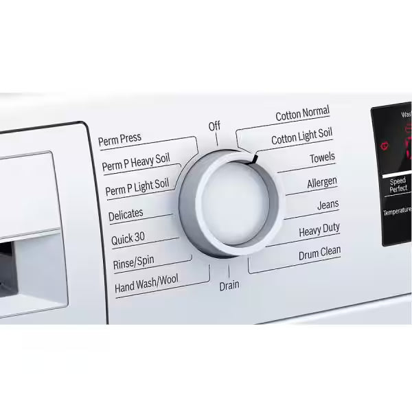 24 in. 2.2 cu. ft. Front Load Washer in White A9174