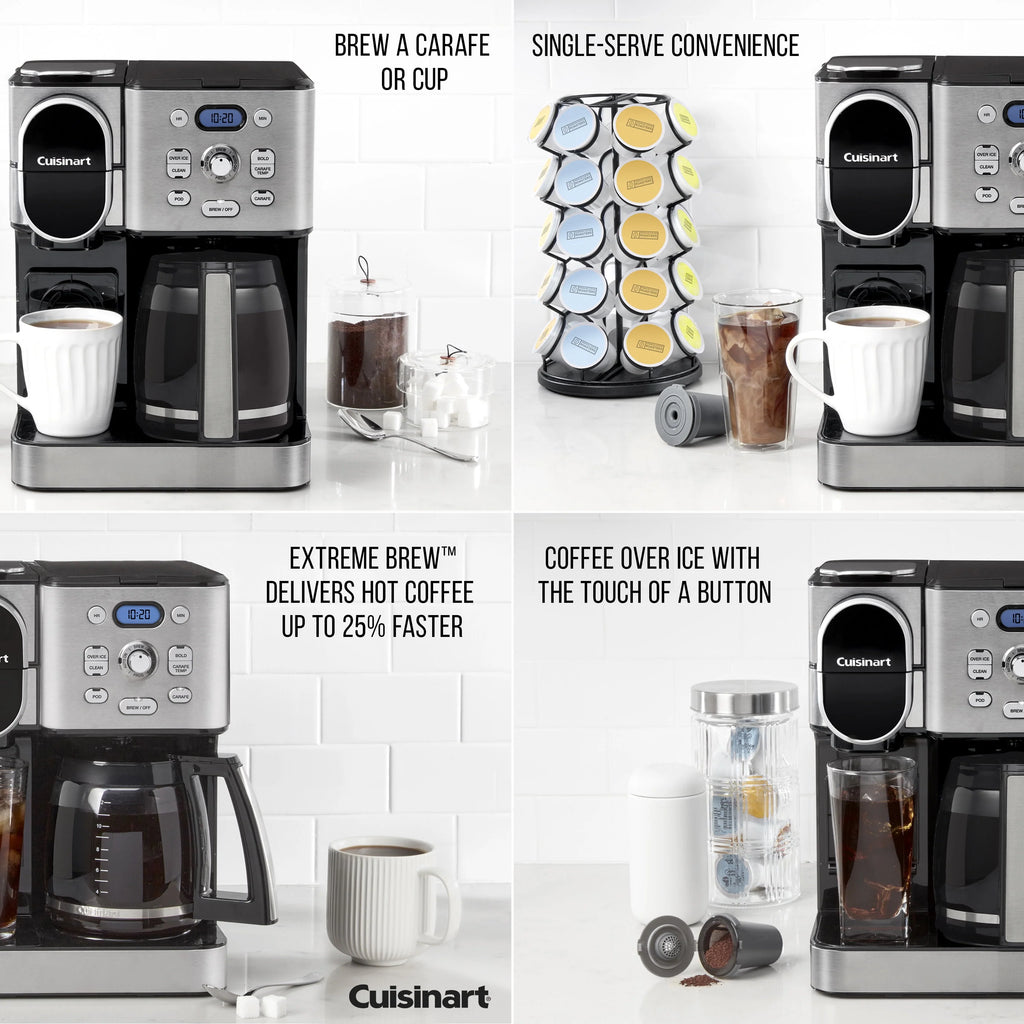 2-IN-1 Stainless Steel Coffeemaker S94759
