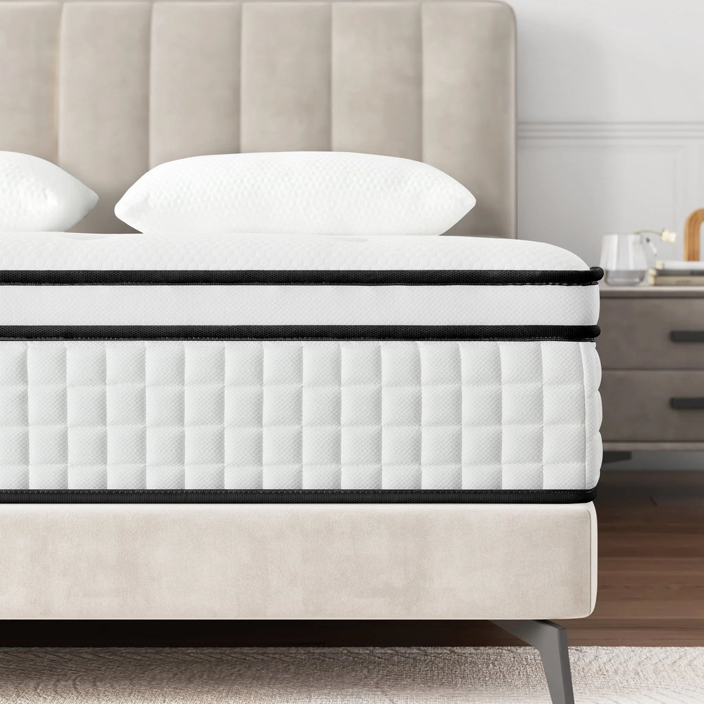 Queen 12 Hybrid Innerspring Gel Memory Foam Mattress X8900