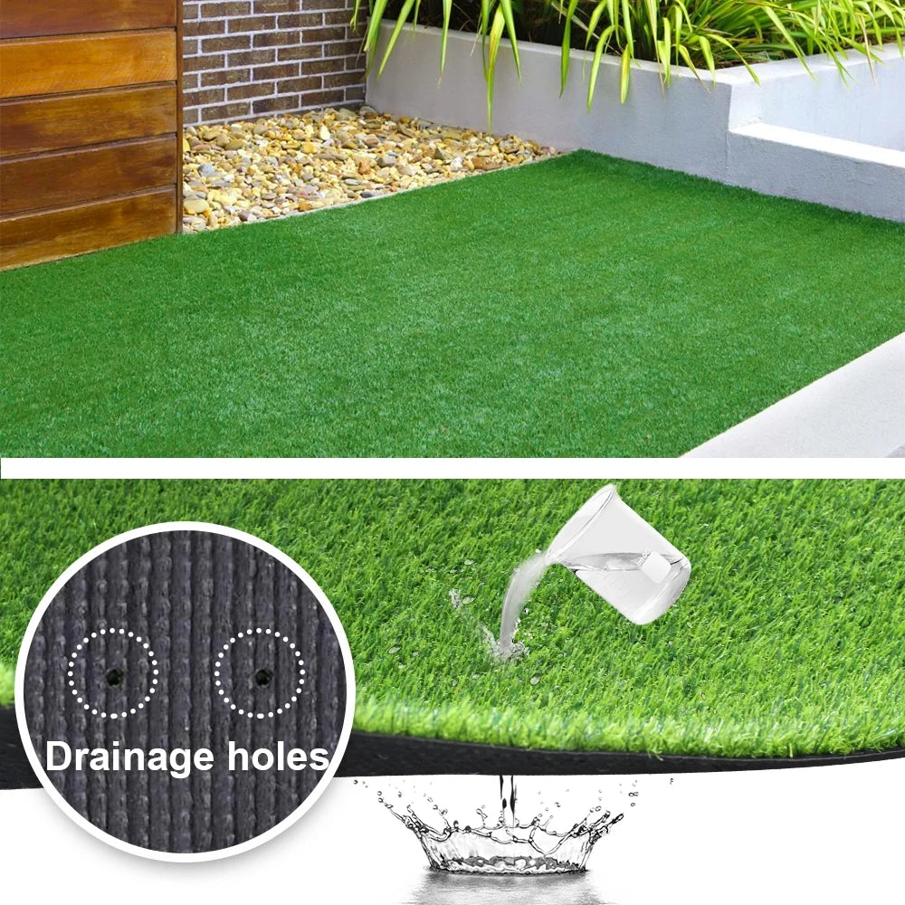 10x18ft 18mm Green Artificial Grass Turf W598