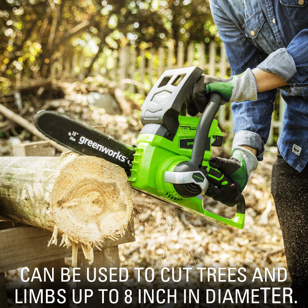 24V Cordless Chainsaw with 2.0 Ah Battery & Charger A960