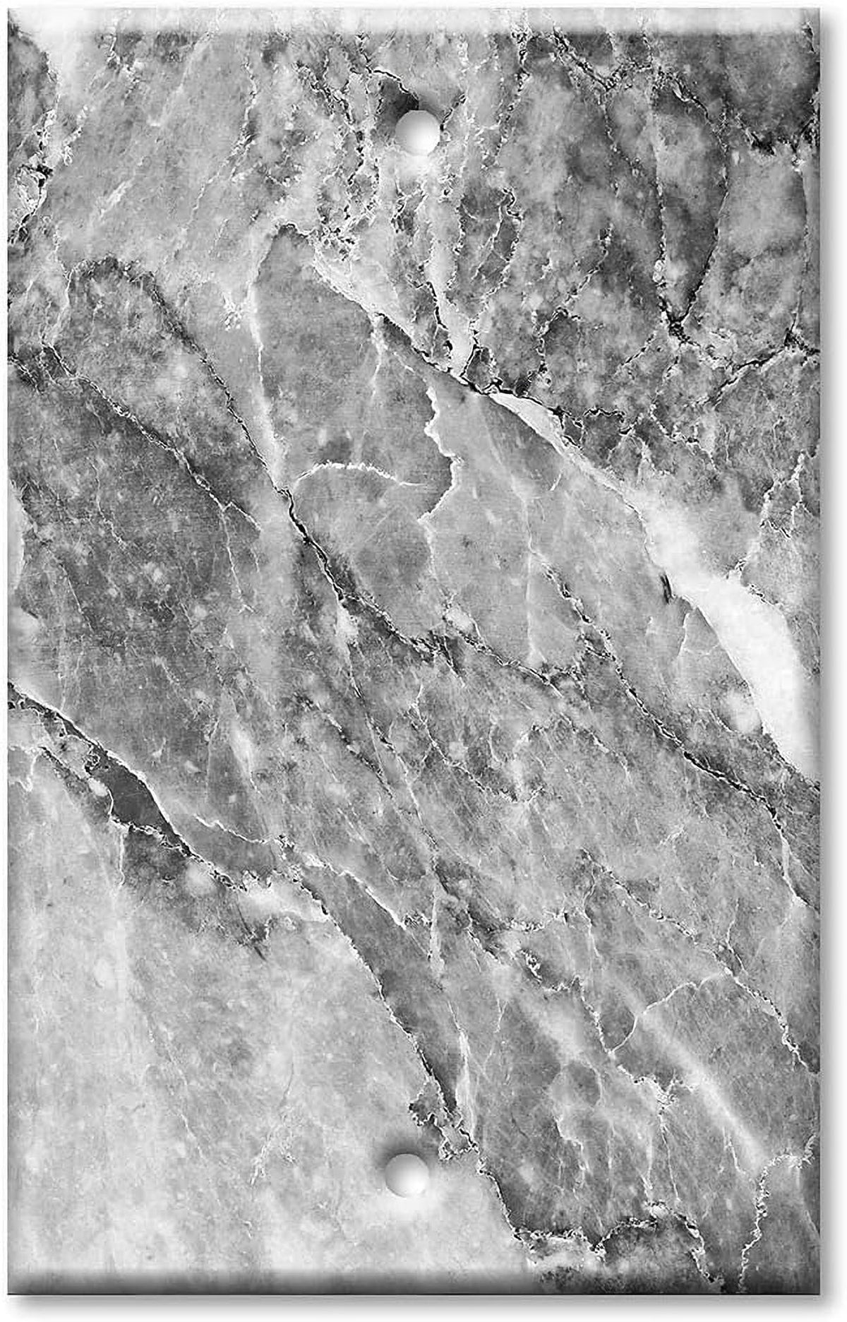 Grey And White Marble Switch Plate Cover S350087