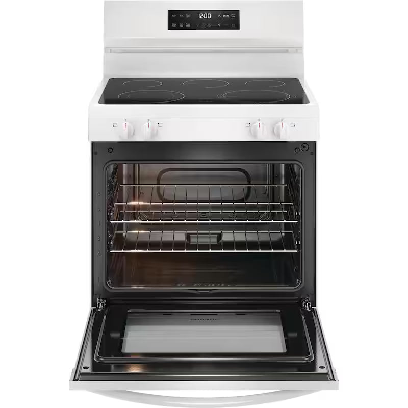 White 5 Element Freestanding Electric Range K9662