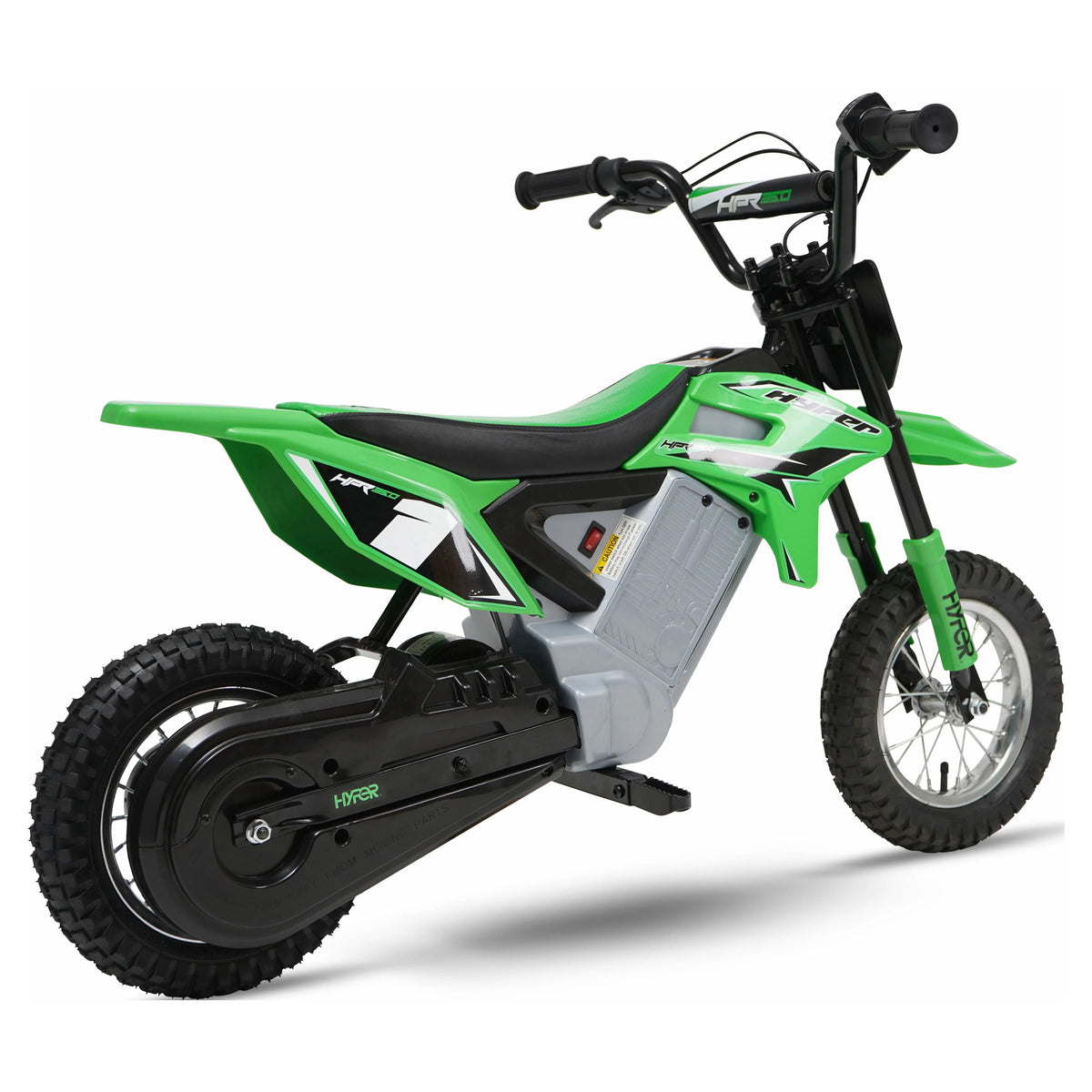 Green 24 Volt Electric Motorcycle F214