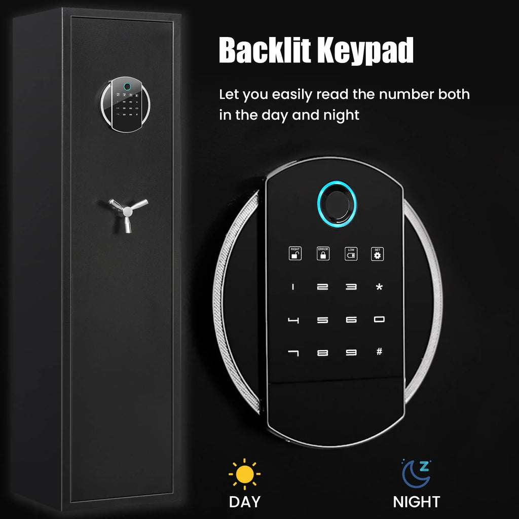 3-5 Long Gun Safe with Backlit Keypad Z4016