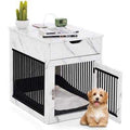 2-In-1 Dog Crate Side End Table with Drawer I42315