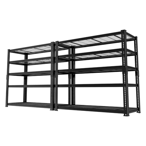 5 Tier Heavy Duty Adjustable Metal Garage Shelving P3062