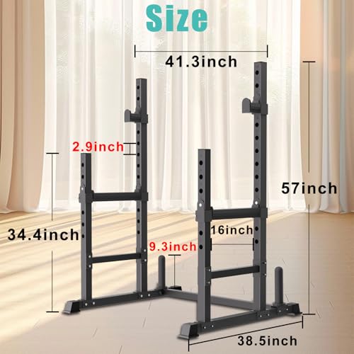 Adjustable Squat Rack & Bench Press Stand H23228