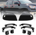 4 Door Handles Kit Black Pack of 2 L674798