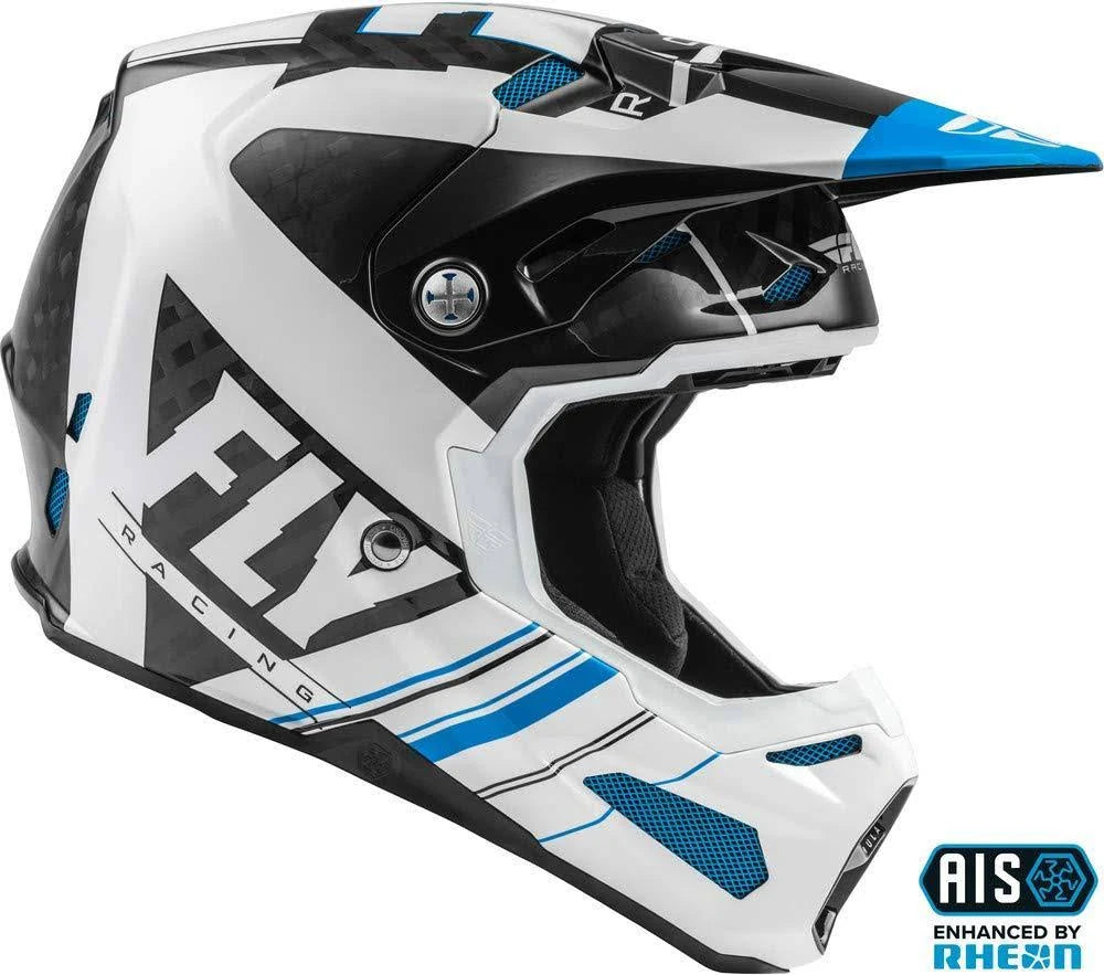Red/White/Black Carbon Fiber Helmet K41586