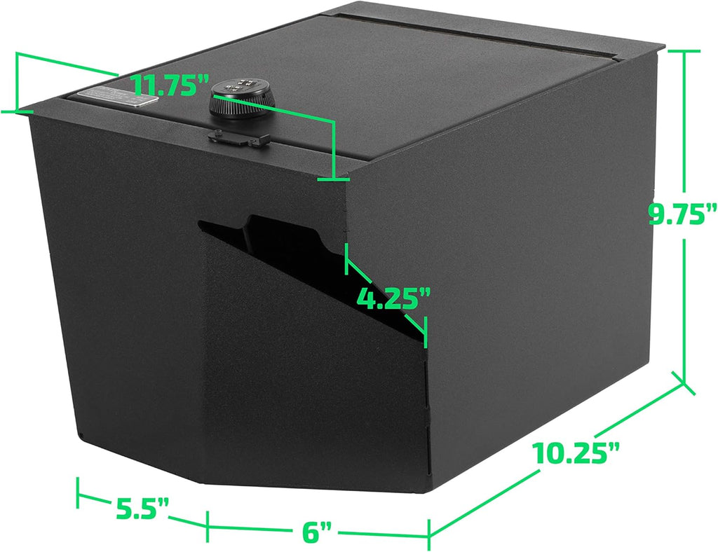 Console Safe with 4 Digit Combo N848