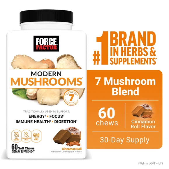 Mushroom Supplement Complex 60 Chews D82724