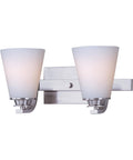 2-Light Bath Vanity Satin Nickel U7211