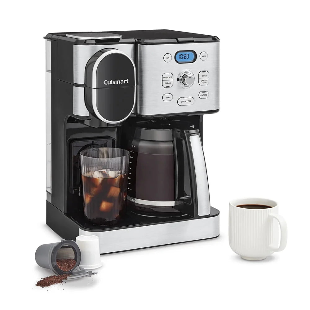 2-IN-1 Stainless Steel Coffeemaker S94759