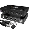2 Port Displayport KVM Switch 4K@60Hz B604025
