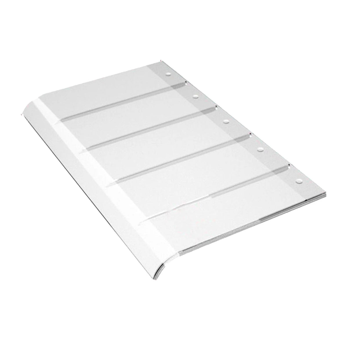 Window Canopy Patio Awning Clear PC Cover No Pole Needed Wall Mounted 50x50cm LxW D655