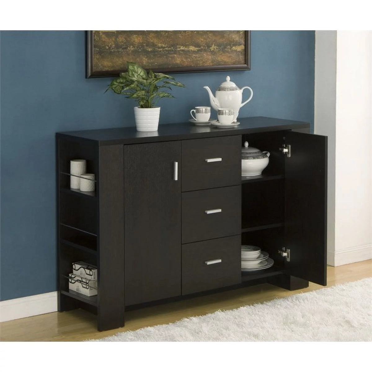 Modern Buffet in Espresso Y9115