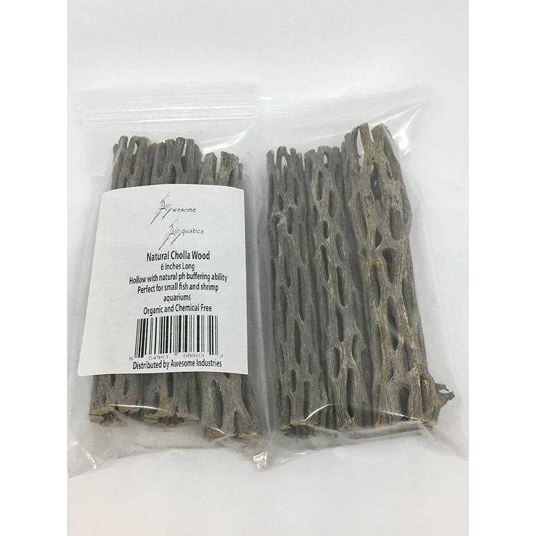 Natural Cholla Wood 3 Pieces Aquarium Decoration J54562