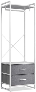 Clothing Rack with Drawers Y357