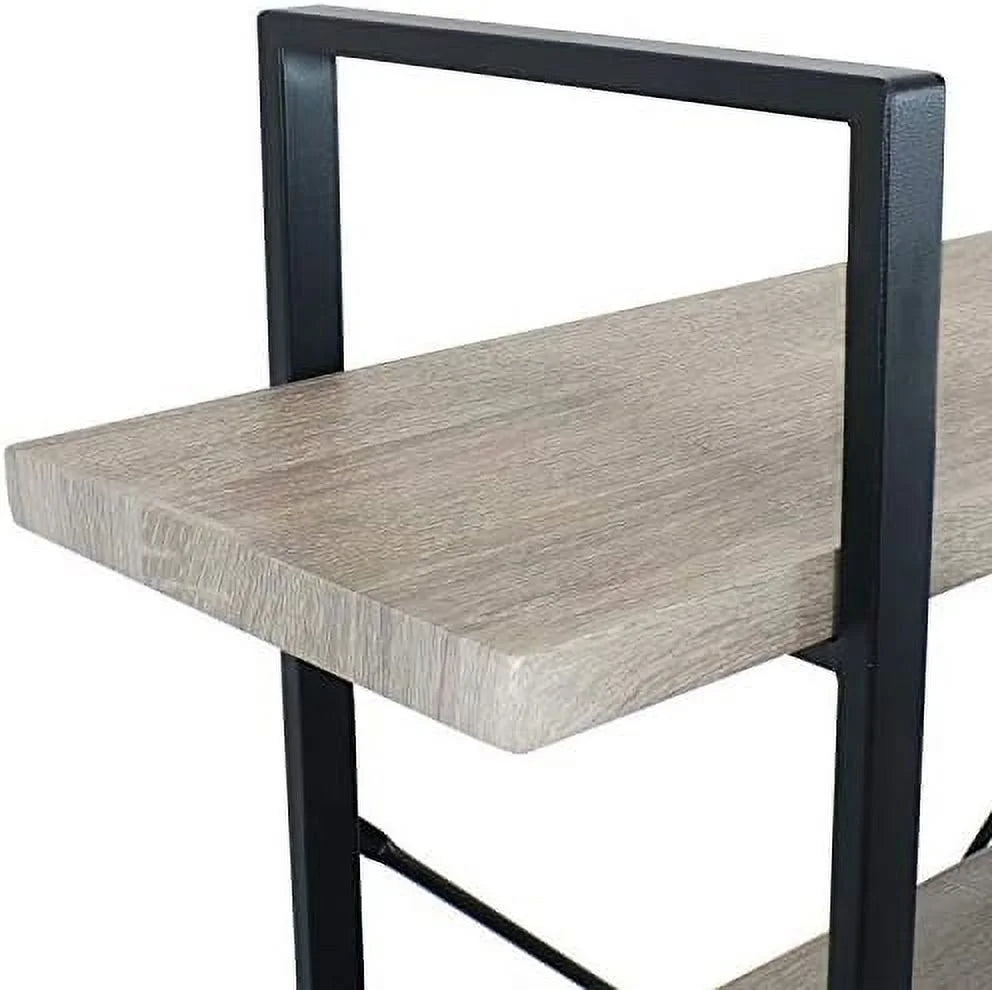 5-Tier Industrial Style Bookshelf with Open Shelves O41891