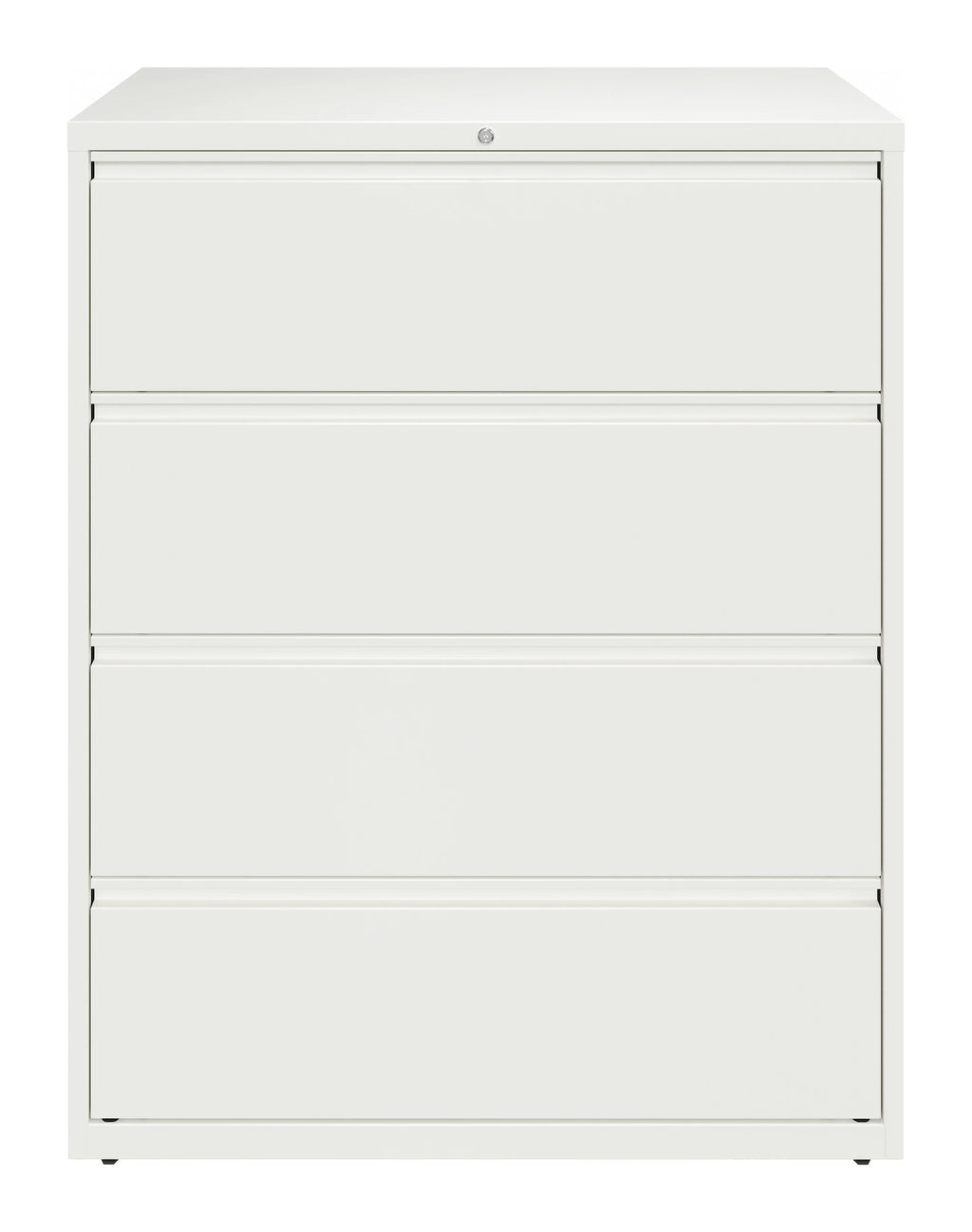 42 inch Wide 4 Drawer Metal Lateral File Cabinet White N171