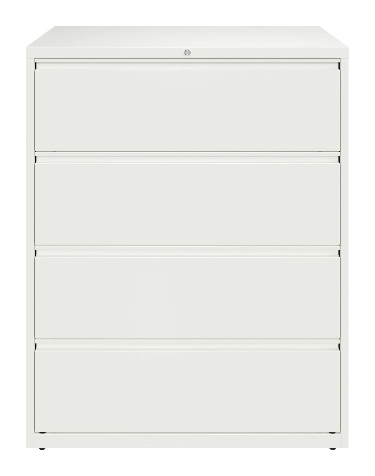 42 inch Wide 4 Drawer Metal Lateral File Cabinet White N171