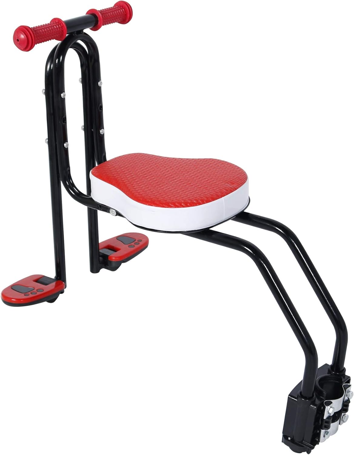 Metal Bicycle Child Safety Seat Front Baby Seat Bike Carrier Pack of 2 R138775