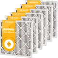 18x24x1 MERV 10 Carbon Pleated Filters (6 Pack) H80769