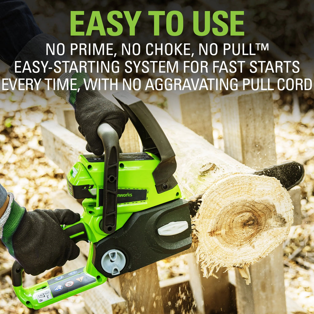 24V Cordless Chainsaw with 2.0 Ah Battery & Charger A960