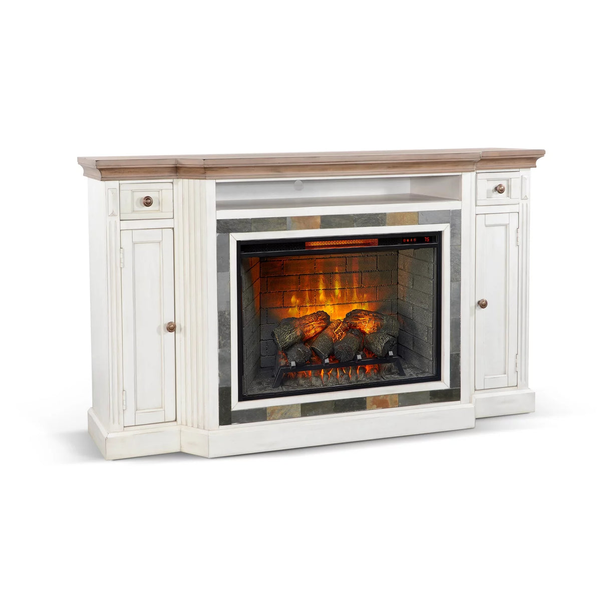 Mahogany TV Console O66510
