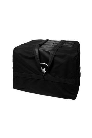 Black Nylon Carrier Bag B559