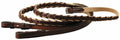 Havana Leather Cotton Web Cross Country Reins Q830596