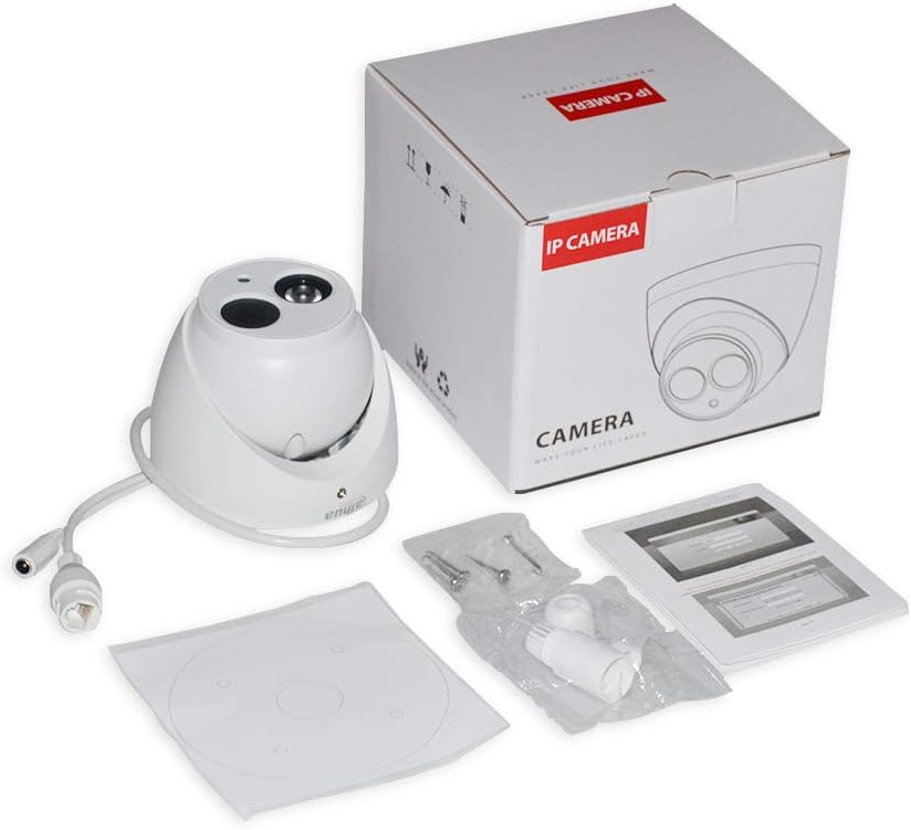 6MP HD POE IP Eyeball Dome Camera with Built-in MIC, IP67 J2630