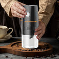 Black Cordless Electric Burr Coffee Grinder O403339